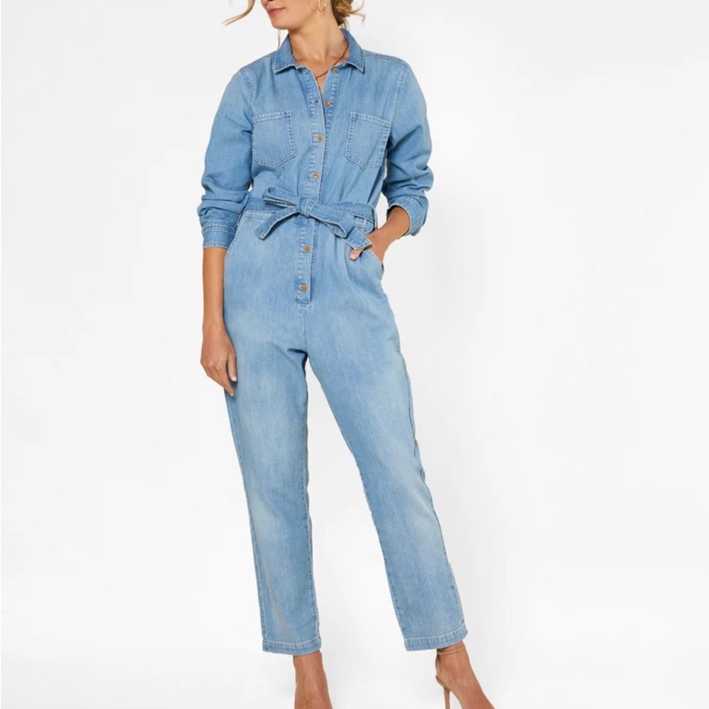 Outerknown Wyatt Denim jumpsuit size medium NWT - Price firm